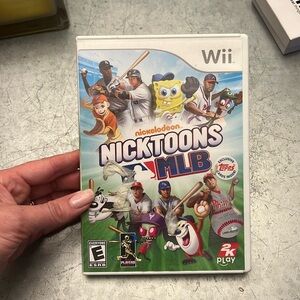 Wii Nickelodeon nicktoons MLB